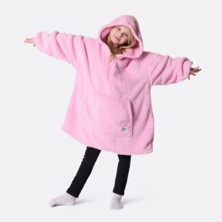 Børn | Lyserød Teddy HappyHoodie Barn