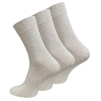 3 par beige diabetes strømper, str. 39-42