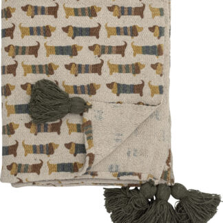 Bloomingville Mini - Charlie Plaid - Bomuld - 160x130 Cm