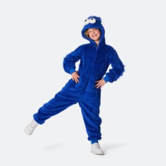Børn | Blå Monster Onesie Børn