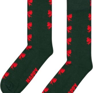 2pack Knit And Bow Socks Gift Set