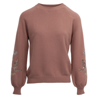 Anyway Dame Striktrøje - Brown - L/XL