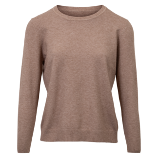 Anyway Dame Striktrøje - Khaki - L/XL