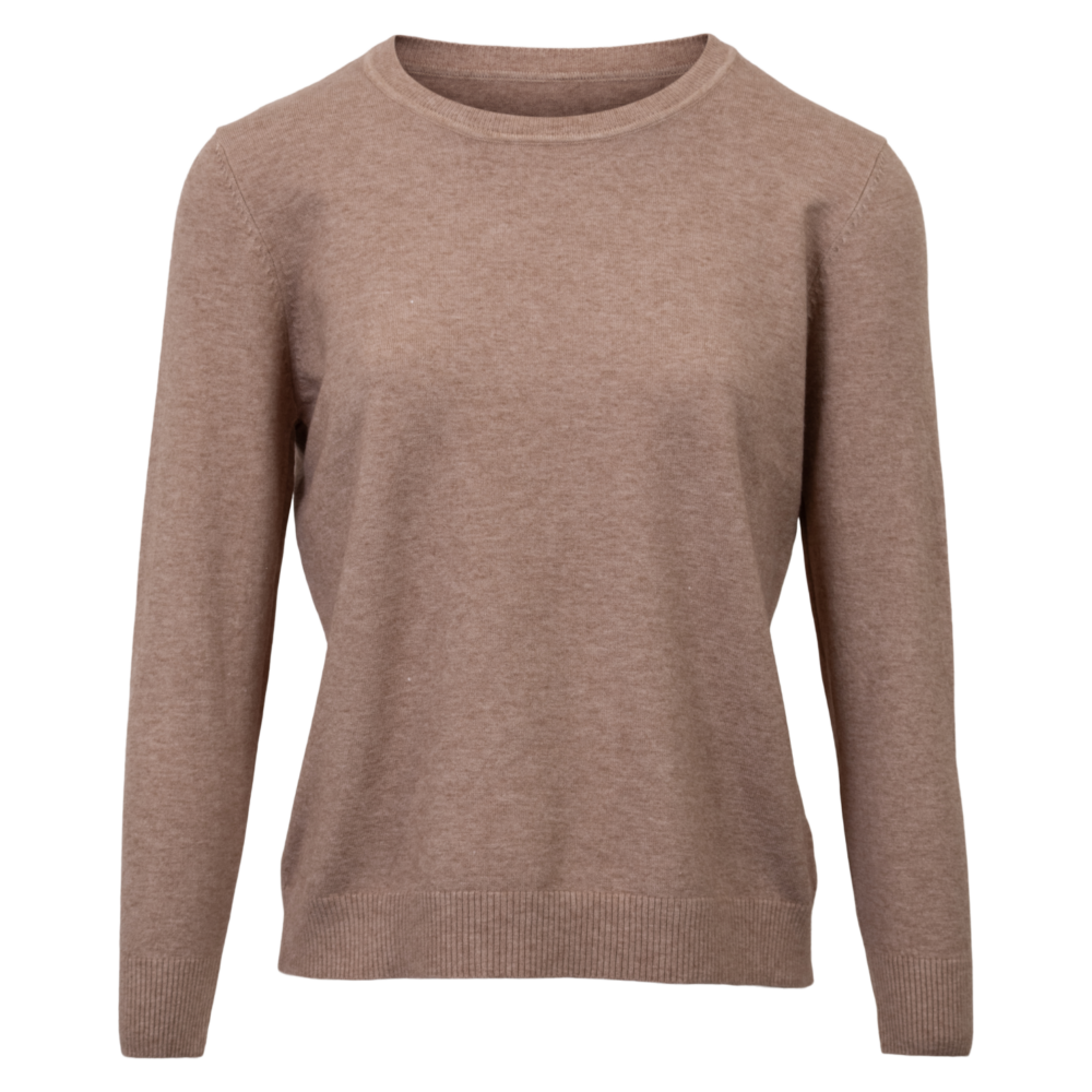 Anyway Dame Striktrøje - Khaki - L/XL
