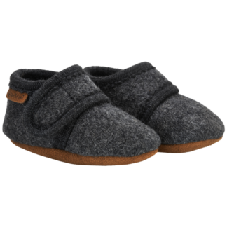 En Fant Børne Futter i uld - Dark Grey Melange - 27/28