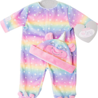 Tiny Treasure - Rainbow Unicorn Onesie Outfit - Tiny Treasures